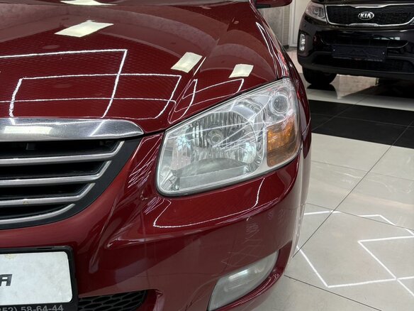 2008 Kia Cerato I Рестайлинг, красный, 645000 рублей - вид 7
