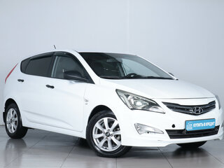 2014 Hyundai Solaris I Рестайлинг, белый, 970000 рублей, вид 1