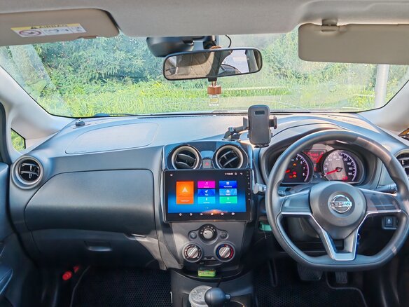 2017 Nissan Note II Рестайлинг, серебристый, 960000 рублей - вид 6