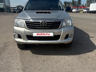 2014 Toyota Hilux VII Рестайлинг, серебристый, 1550000 рублей, вид 4