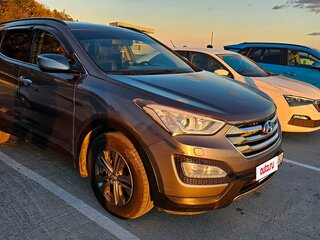 2013 Hyundai Santa Fe III, серый, 1499999 рублей, вид 3