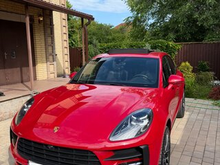 2021 Porsche Macan I Рестайлинг, красный, 5560000 рублей, вид 2