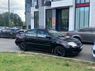 2006 Toyota Corolla IX (E120, E130) Рестайлинг, чёрный, 390000 рублей, вид 3