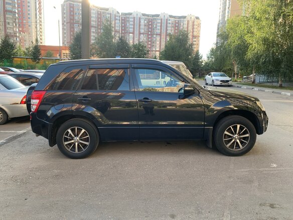 2008 Suzuki Grand Vitara II Рестайлинг, чёрный - вид 3