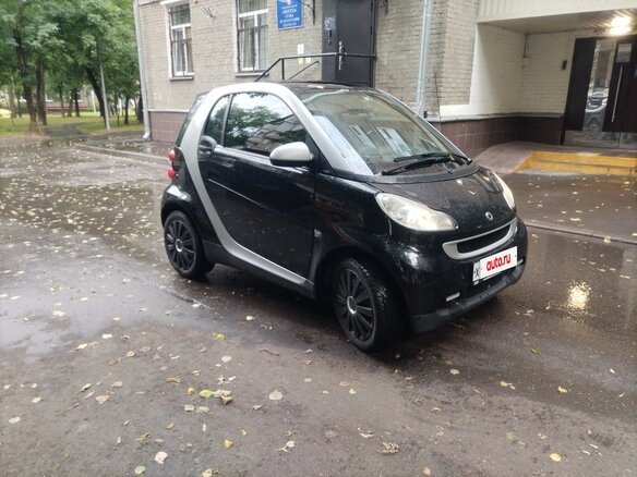 2010 Smart Fortwo II, чёрный - вид 1