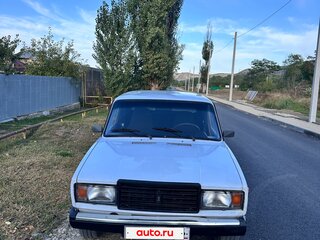 2007 Lada (ВАЗ) 2107, белый, 125000 рублей, вид 2