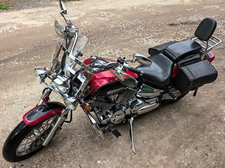 1999 Yamaha XVS1100, красный, 500000 рублей, вид 4