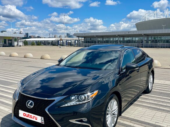 2015 Lexus ES 200 VI Рестайлинг, чёрный