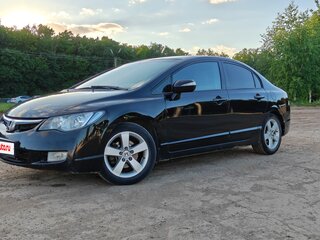 2007 Honda Civic VIII, чёрный, 592000 рублей, вид 1