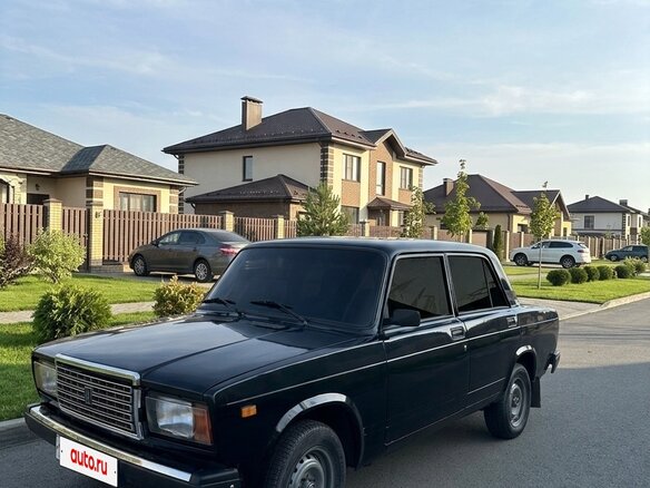 2012 Lada (ВАЗ) 2107, чёрный, 175000 рублей