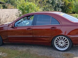 2002 Mercedes-Benz C-Класс 180 II (W203), красный, 550000 рублей, вид 4