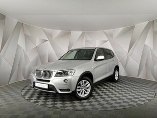 2011 BMW X3 28i xDrive II (F25), серебристый, 1695000 рублей, вид 1