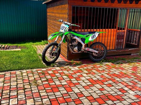 2018 Kawasaki KX 250, зелёный, 350000 рублей, вид 1
