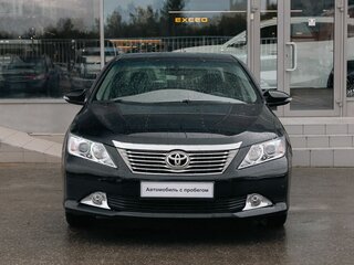 2014 Toyota Camry VII (XV50), чёрный, 1840000 рублей, вид 2