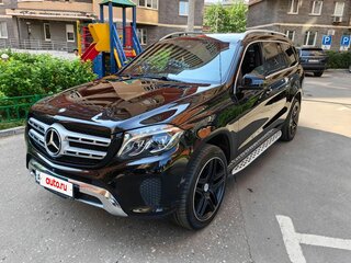 2017 Mercedes-Benz GLS 450 I (X166), чёрный, 3500000 рублей, вид 1