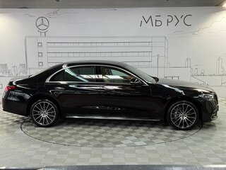 2021 Mercedes-Benz S-Класс 450 Long 4MATIC VII (W223), чёрный, 19499000 рублей, вид 5