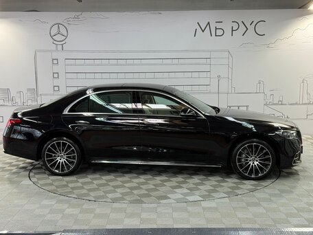 2021 Mercedes-Benz S-Класс 450 Long 4MATIC VII (W223), чёрный, 19499000 рублей, вид 5