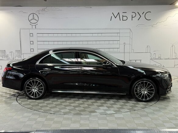 2021 Mercedes-Benz S-Класс 450 Long 4MATIC VII (W223), чёрный, 19499000 рублей - вид 4
