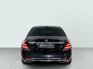 2017 Mercedes-Benz Maybach S-Класс 560 I (X222) Рестайлинг, чёрный, 5650000 рублей, вид 5