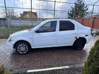 2012 Renault Logan I Рестайлинг, белый, 250000 рублей, вид 4