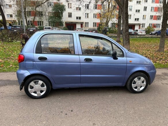 2009 Daewoo Matiz I Рестайлинг, синий, 169000 рублей - вид 5