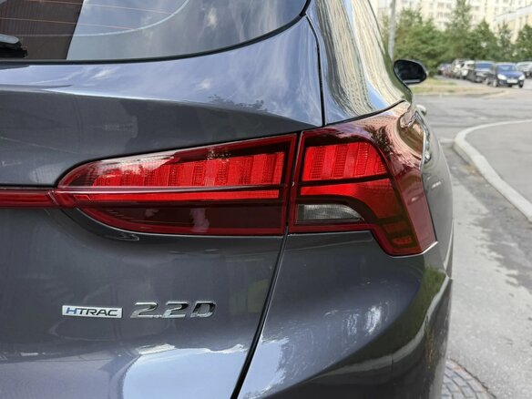 2021 Hyundai Santa Fe IV Рестайлинг, синий - вид 20