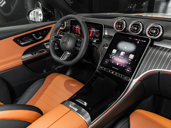 2026 Mercedes-Benz GLC Coupe 300 II (C254), серый - вид 15