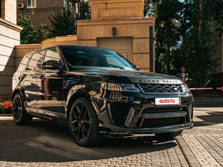 2020 Land Rover Range Rover Sport SVR II Рестайлинг, чёрный, 7900000 рублей, вид 2
