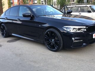 2017 BMW 5 серии 530i xDrive VII (G30/G31/G38), чёрный, 3444444 рублей, вид 5