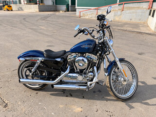2012 Harley-Davidson Sportster 1200, синий, 920000 рублей, вид 1
