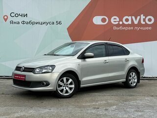 2013 Volkswagen Polo V, серебристый, 829000 рублей, вид 1