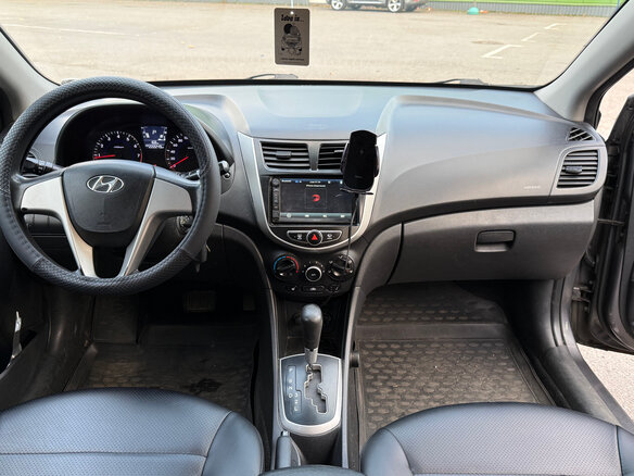 2011 Hyundai Solaris I, серый, 595000 рублей - вид 12