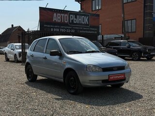 2012 Lada (ВАЗ) Kalina I, голубой, 300000 рублей, вид 1