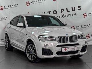 2018 BMW X4 28i I (F26), белый, 3649000 рублей, вид 1