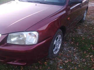2011 Hyundai Accent ТагАЗ II, красный, 460000 рублей, вид 1
