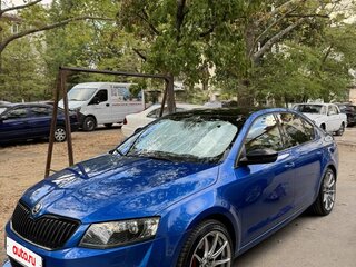 2014 Skoda Octavia RS III, синий, 1800000 рублей, вид 2