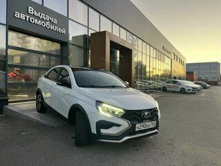 2023 Lada (ВАЗ) Vesta Cross I Рестайлинг (NG), белый, 1228000 рублей, вид 4