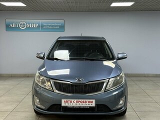 2013 Kia Rio 5-speed III, голубой, 550000 рублей, вид 2