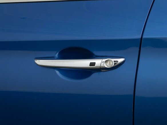 2017 Hyundai Sonata VII (LF) Рестайлинг, голубой - вид 5