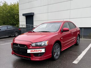 2008 Mitsubishi Lancer X, красный, 450000 рублей, вид 2
