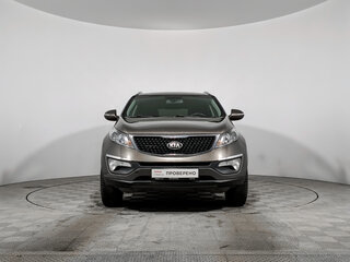 2015 Kia Sportage III Рестайлинг, коричневый, 1175900 рублей, вид 2
