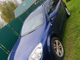 2008 Opel Astra H Рестайлинг, синий, 350000 рублей, вид 2