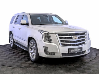 2016 Cadillac Escalade IV, белый, 3850000 рублей, вид 3