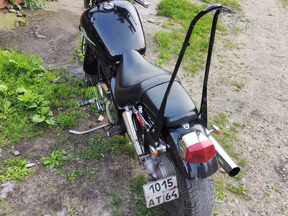1996 Honda Shadow 1100, чёрный, 340000 рублей - вид 5