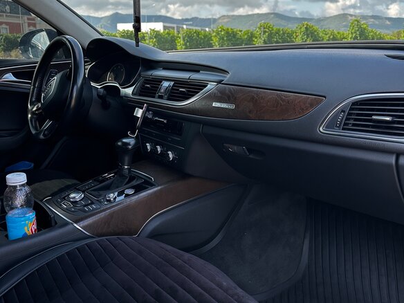 2011 Audi A6 IV (C7), чёрный, 1700000 рублей - вид 3