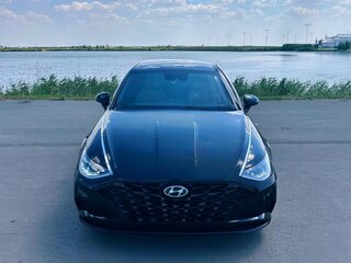 2021 Hyundai Sonata VIII (DN8), чёрный, 2550000 рублей, вид 4