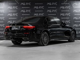 2024 Mercedes-Benz S-Класс 500 Long 4MATIC VII (W223), чёрный, 24351779 рублей, вид 4