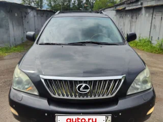2007 Lexus RX 350 II Рестайлинг, чёрный, 900000 рублей, вид 1