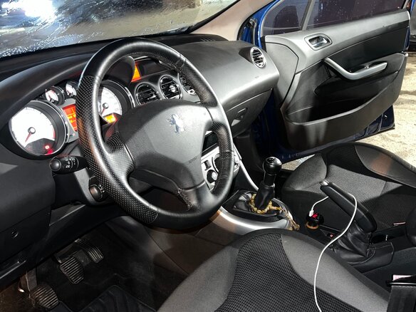 2008 Peugeot 308 I, синий, 480000 рублей - вид 12