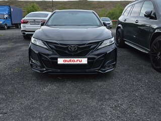 2021 Toyota Camry VIII (XV70), чёрный, 5600000 рублей, вид 2